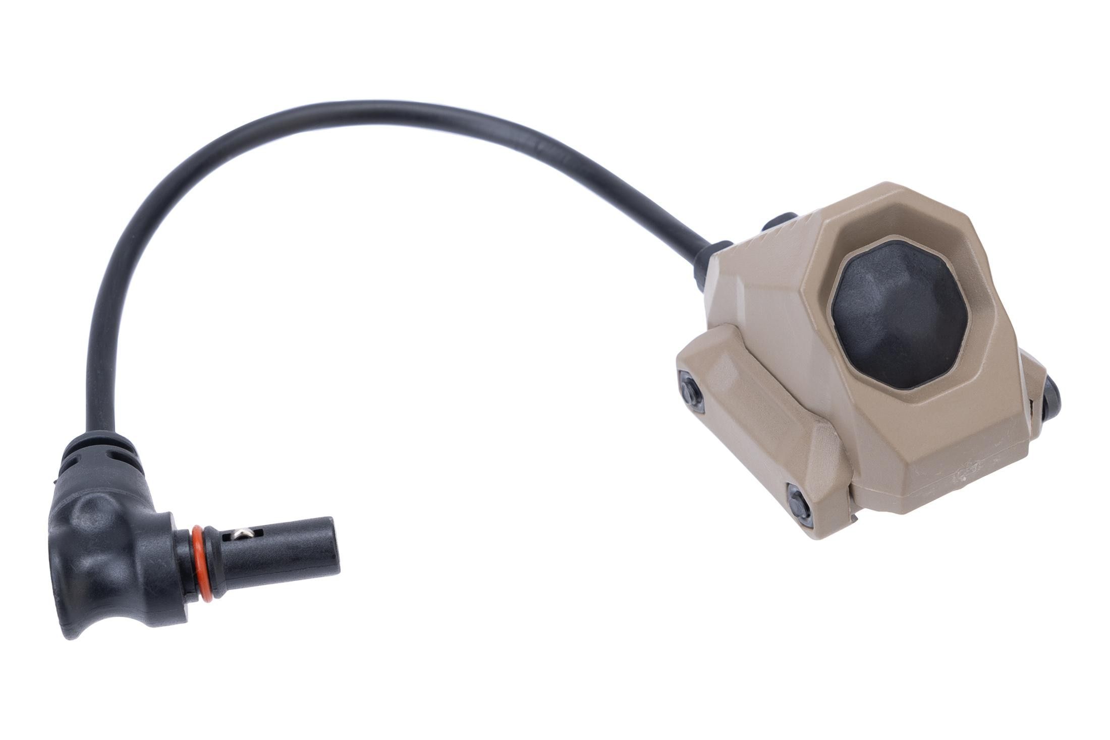 実物 UNITY TACTICAL AXON FDE ライト レザー スイッチ Unity AXON Remote Switch For Streamlight Weaponlights FDE On